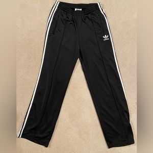 adidas women’s track pants, size large, color black, excellent condition.